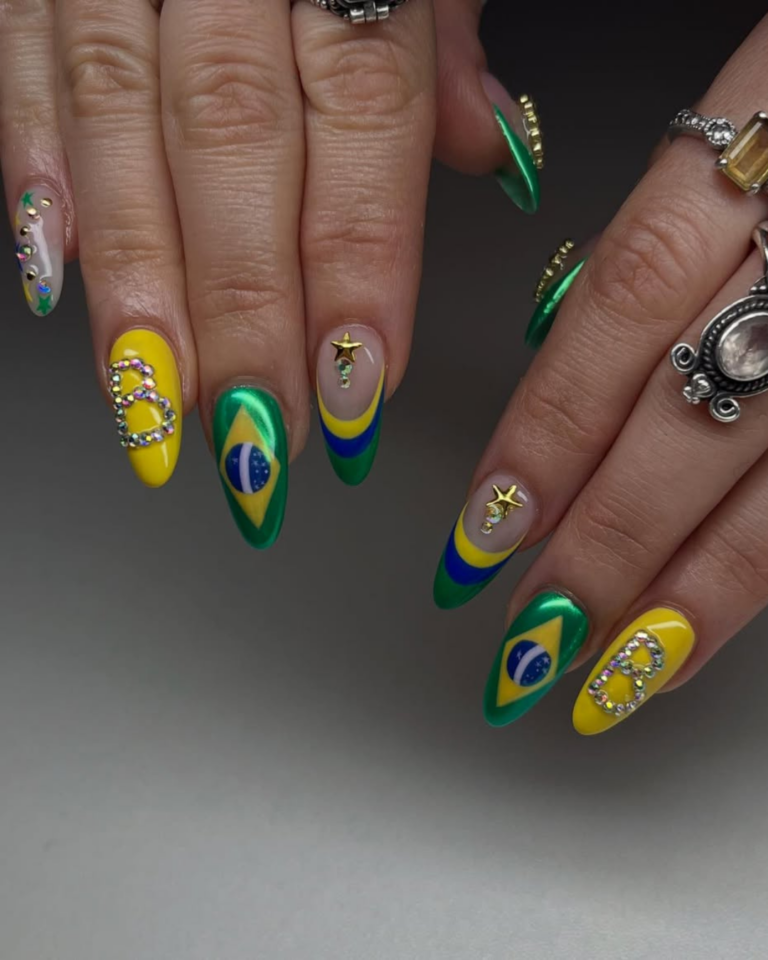 unhas para a copa