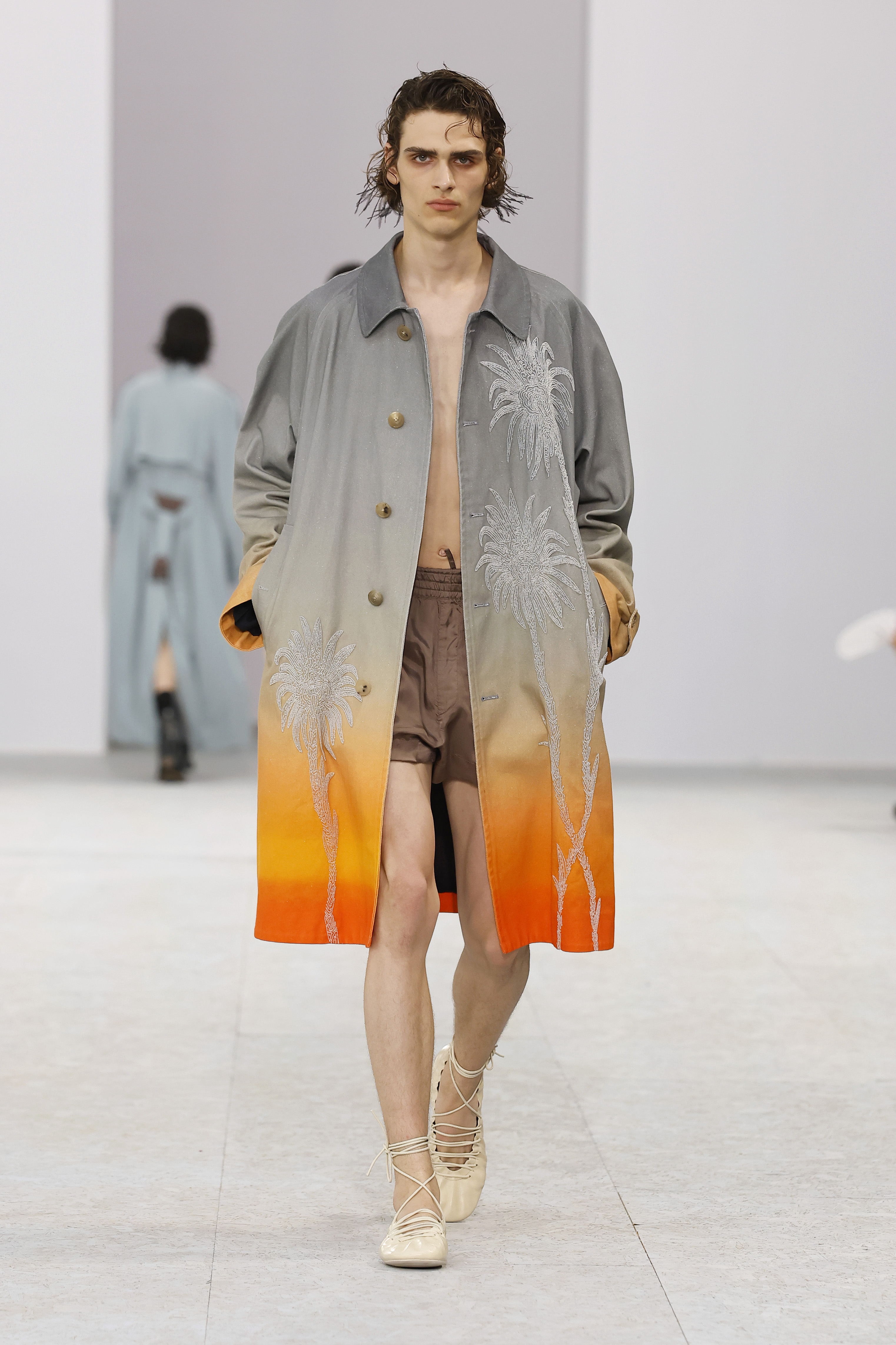 Dries Van Noten, verão 2027 masculino. 