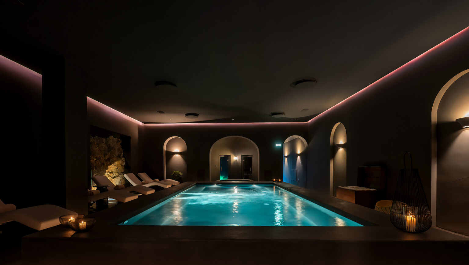 Um pit-stop de wellness na Costa Amalfitana Spa Indoor pool