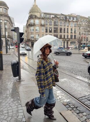 looks com calças baggy