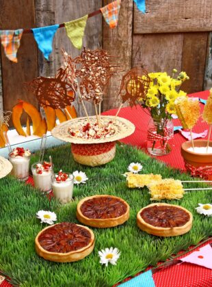 Texturas, estampas e outros elementos para incrementar a decoração de festa junina Texturas, estampas e outros elementos para introduzir na decoração de festa junina