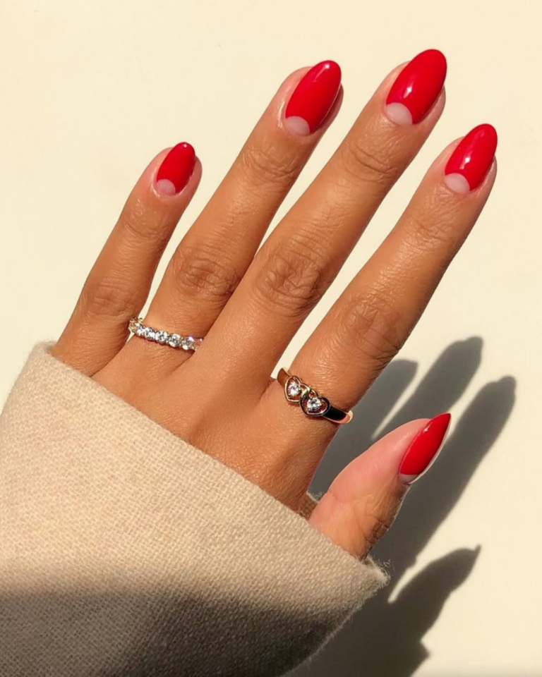 10 inspirações de unhas vermelhas que reinventam o clássico inspirações de unhas vermelhas (5)