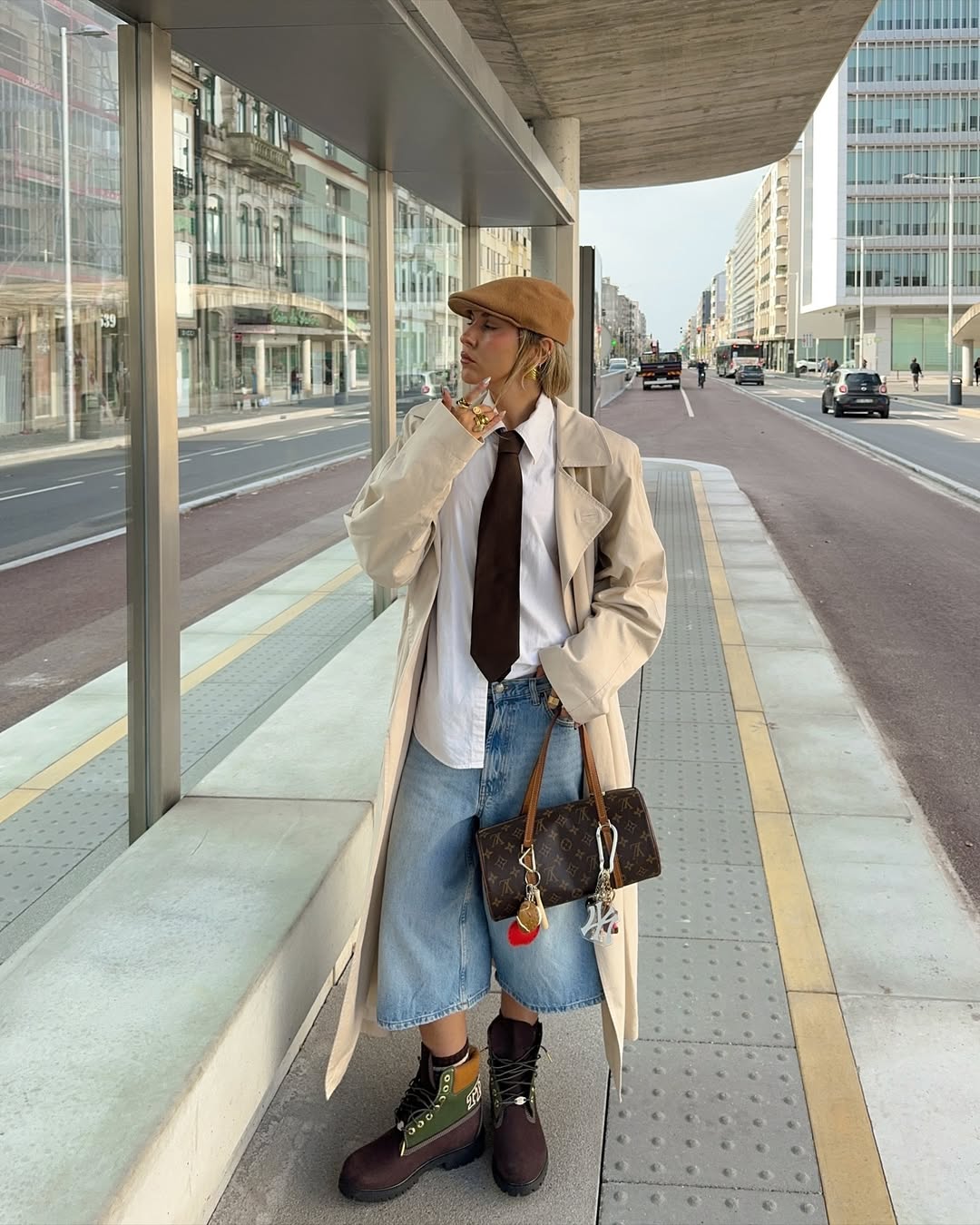 Os looks com coturno ainda são favoritos para o frio looks com coturno