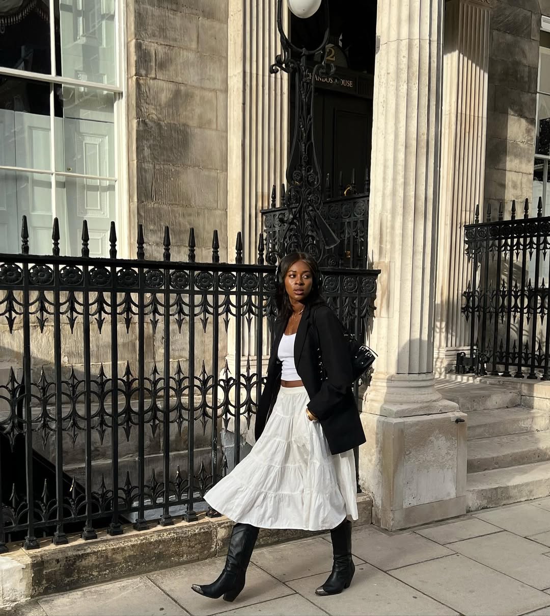 looks com blazer preto