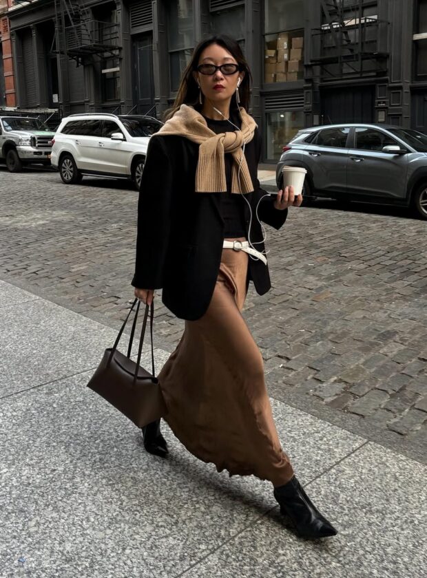 looks com blazer preto