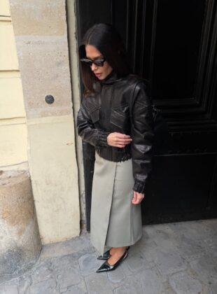 looks com saia midi para usar no frio