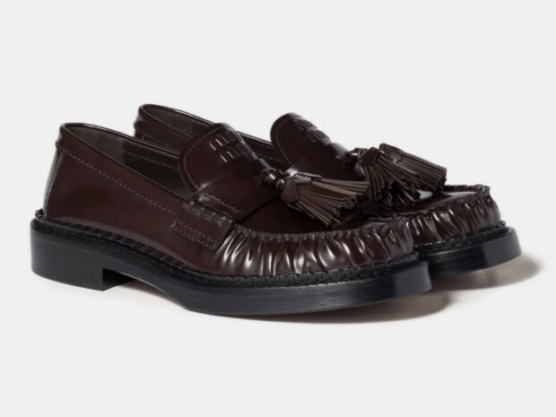 mocassim marrom 3jun26 miumiu
