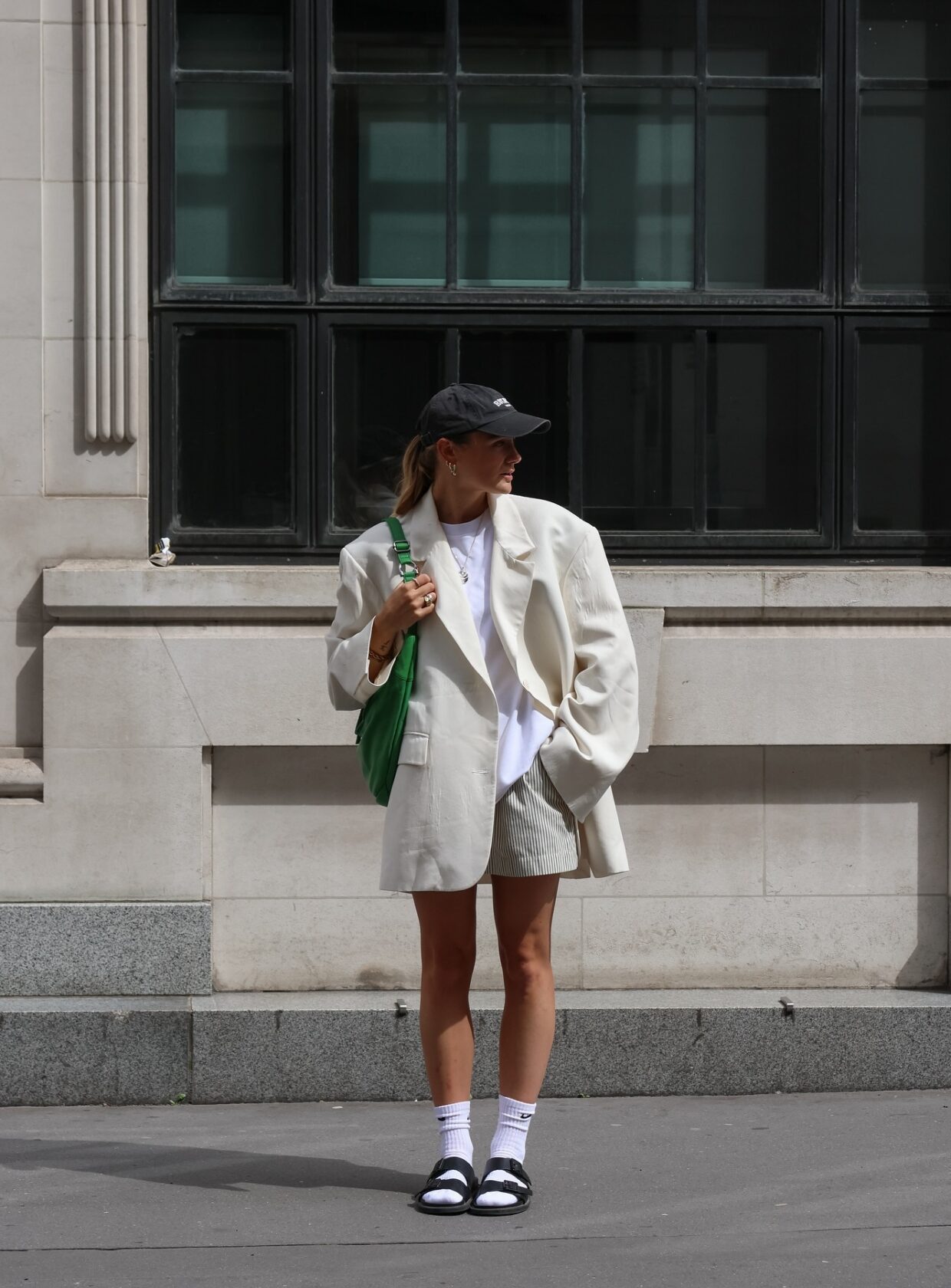 looks com sandálias Birkenstock