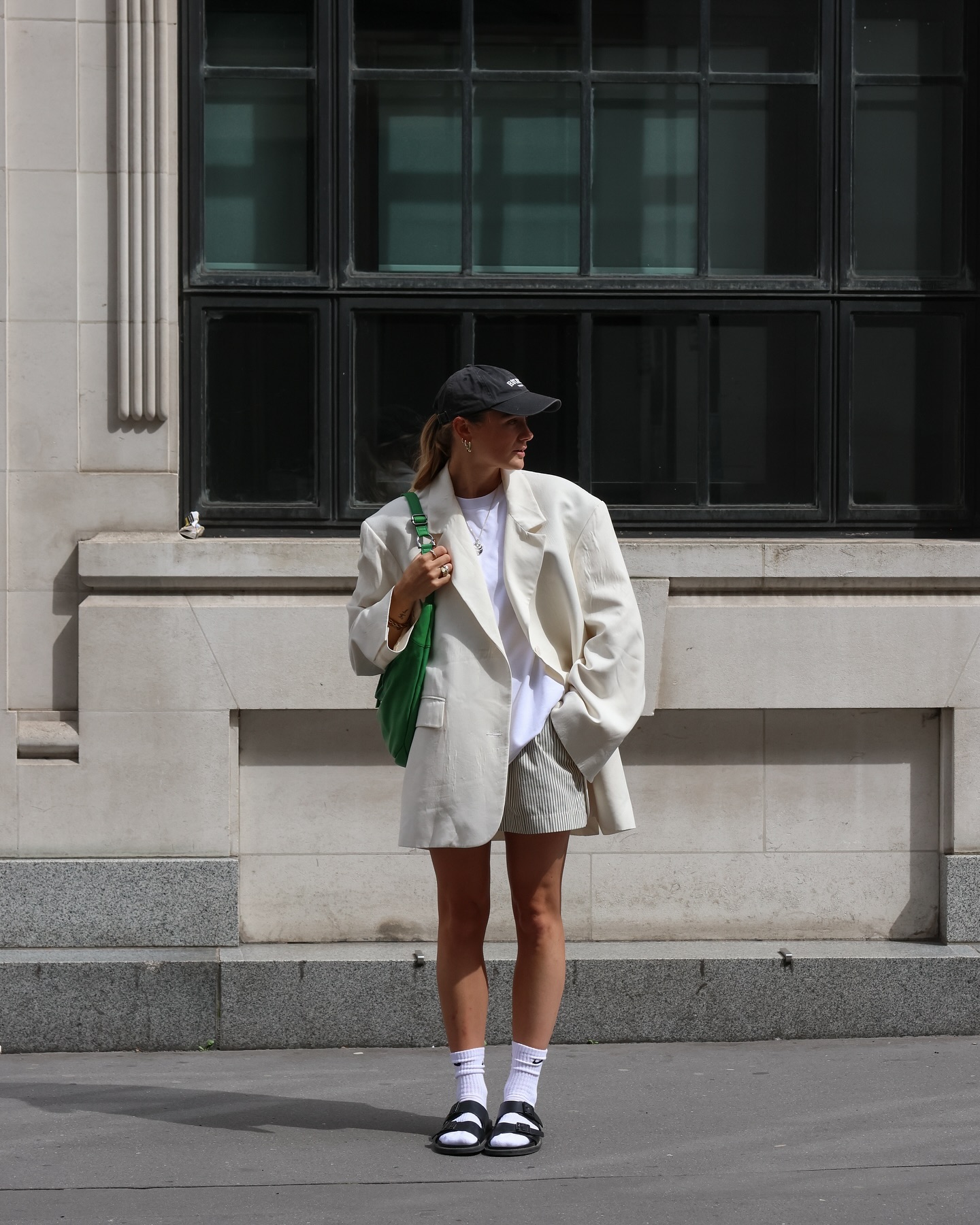 looks com sandálias Birkenstock