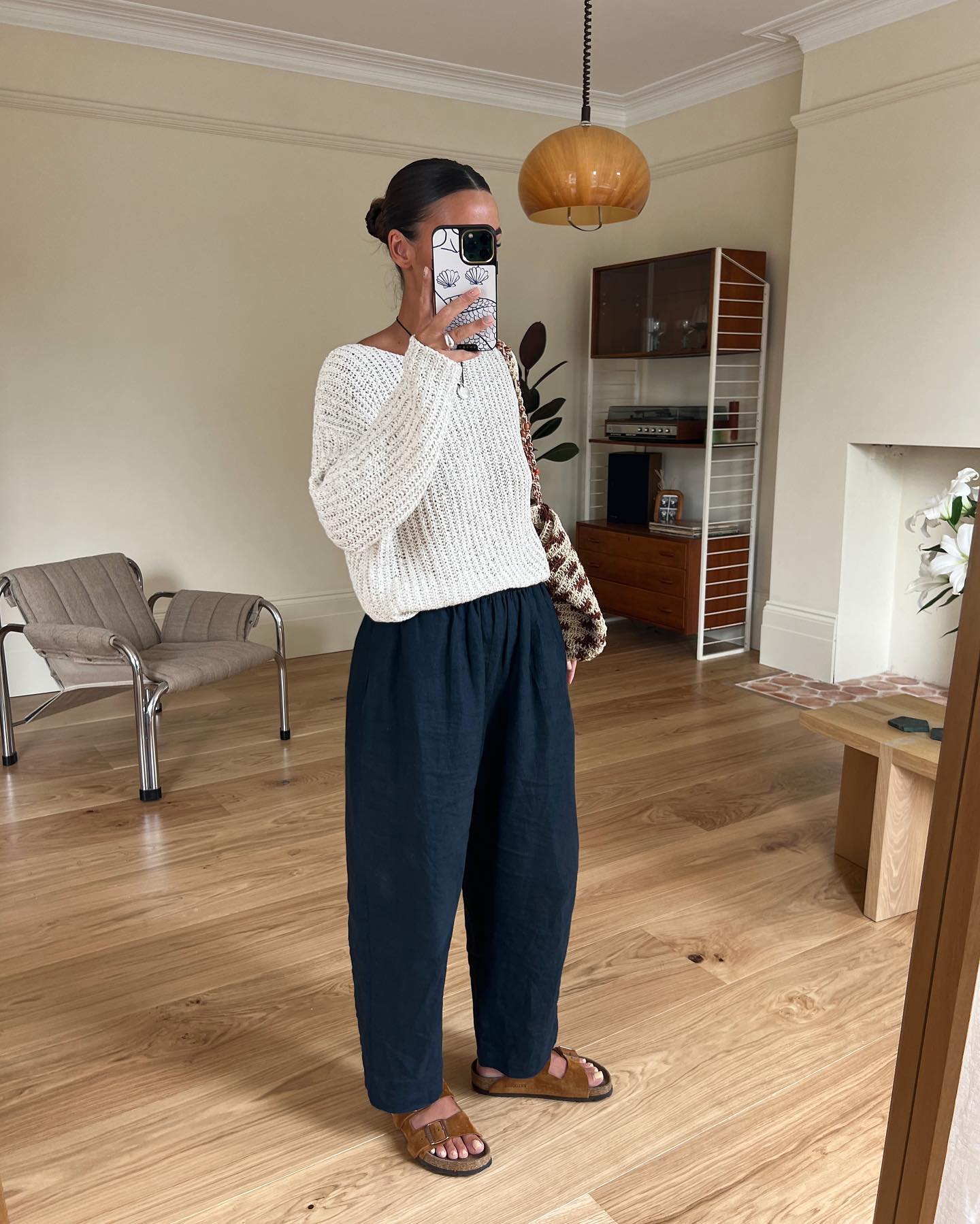looks com sandálias Birkenstock