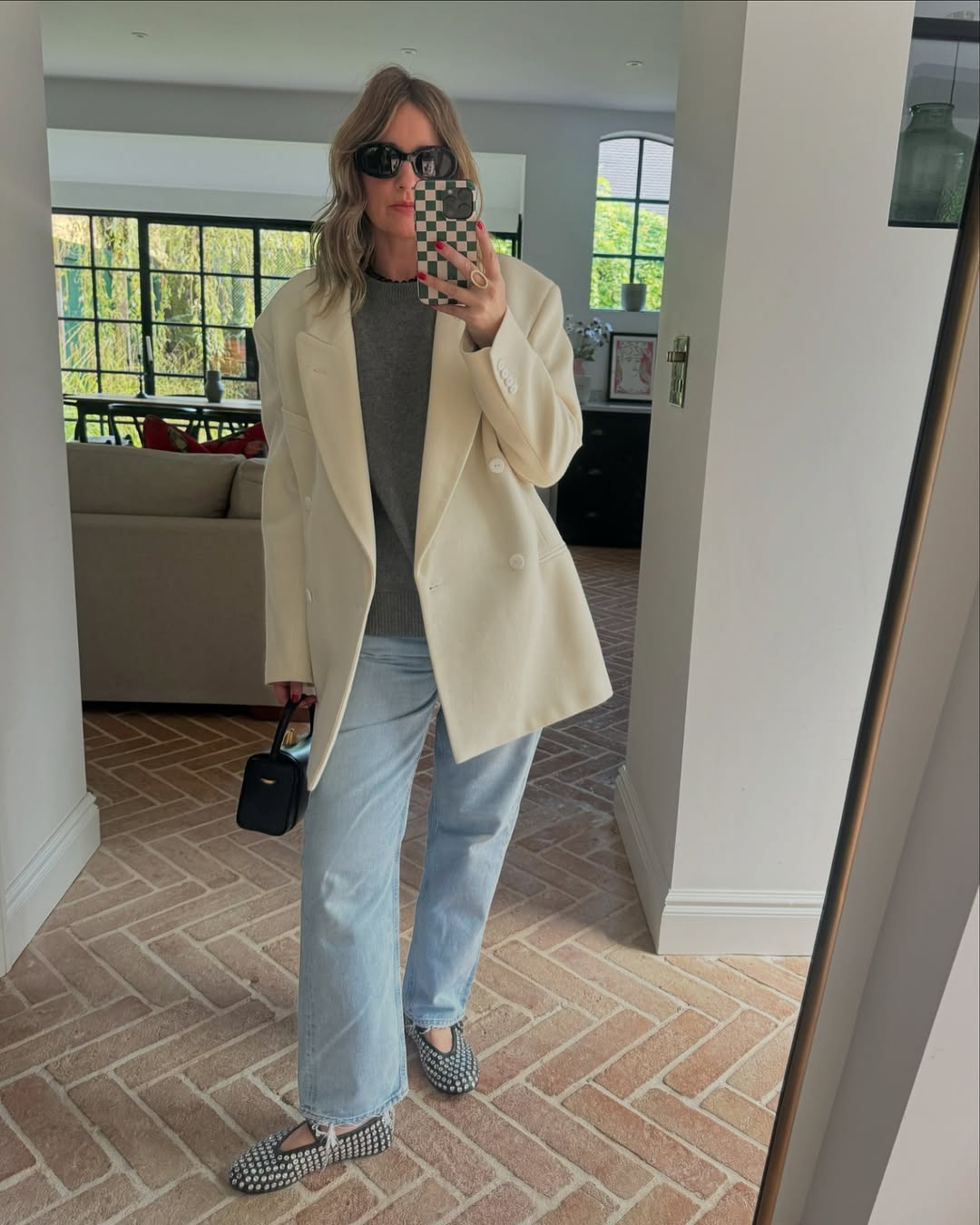 look com sapatilha com tachas