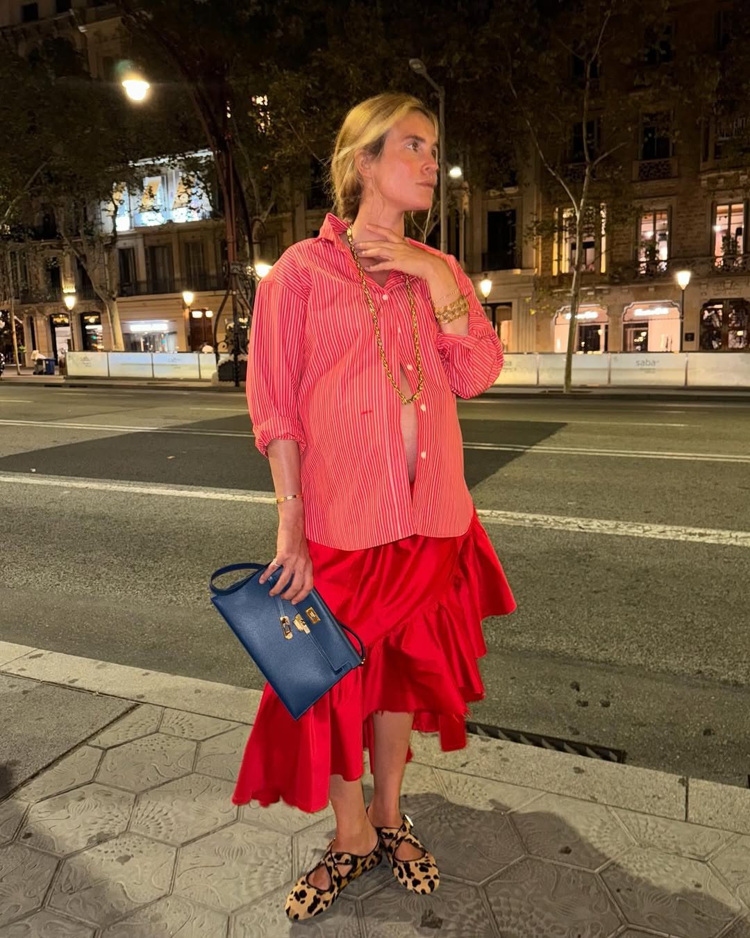 look com sapatilha de animal print