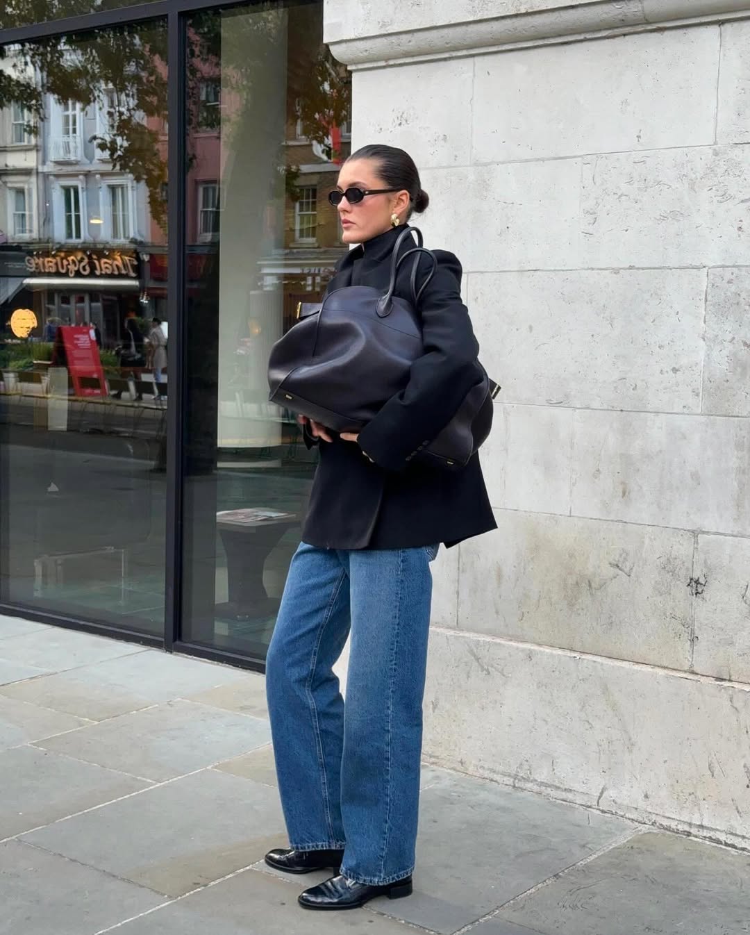 look com sapato oxford