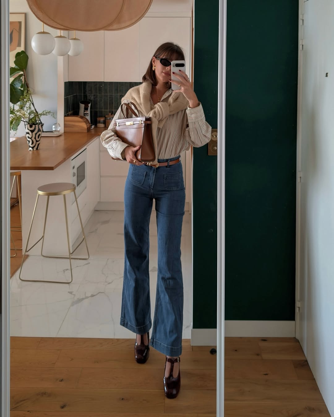 look com suéter feminino