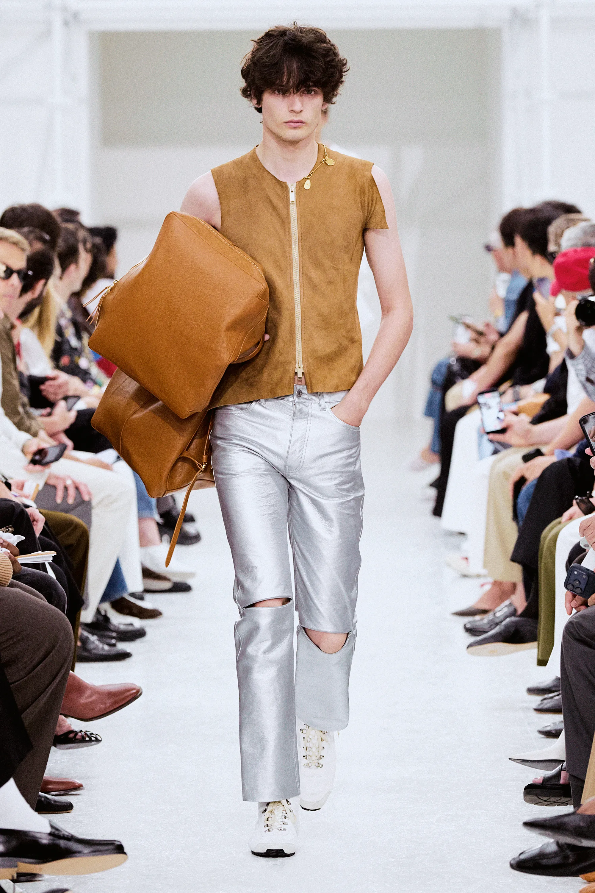 Tendências de moda masculina do verão 2027.