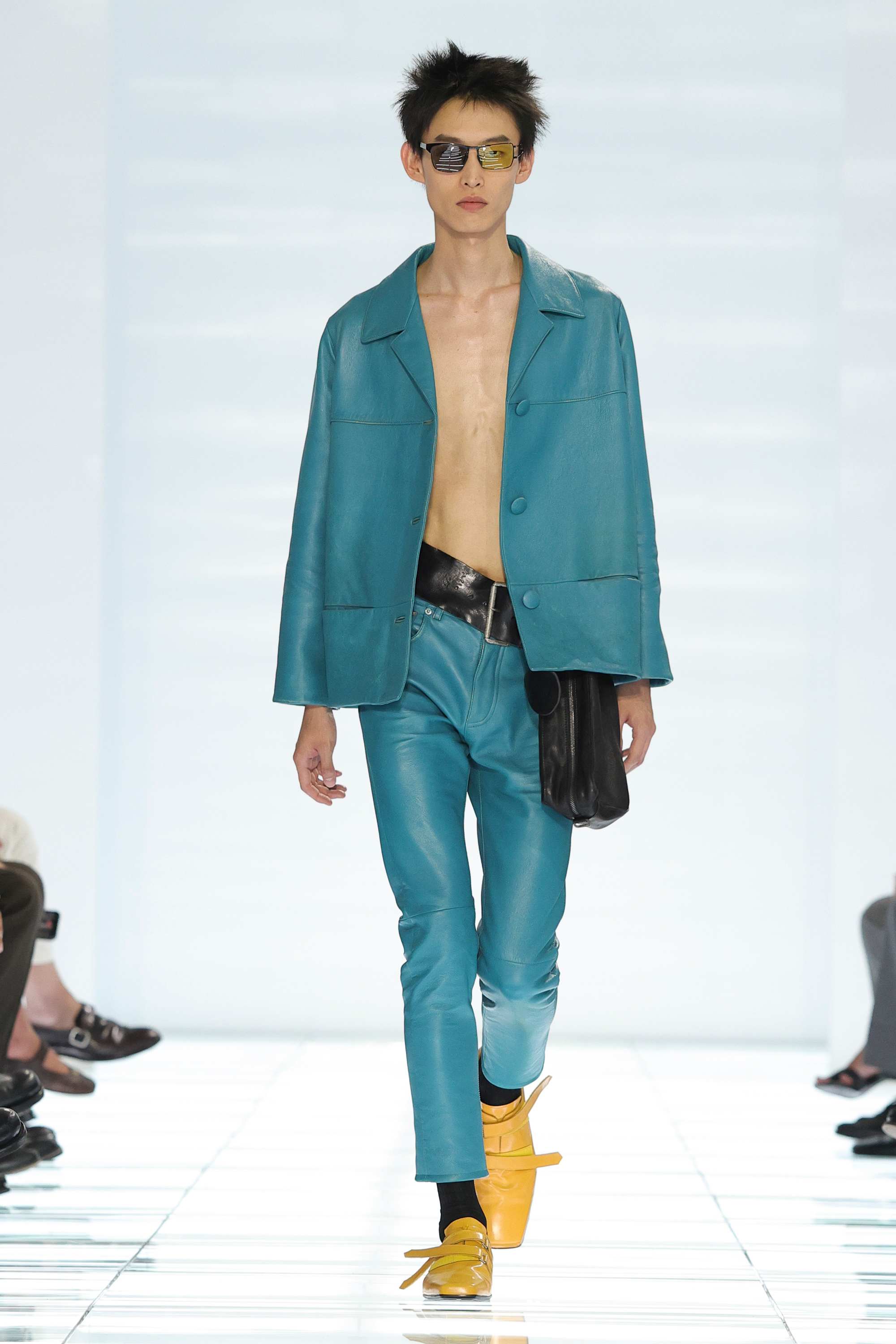 Tendências de moda masculina do verão 2027.