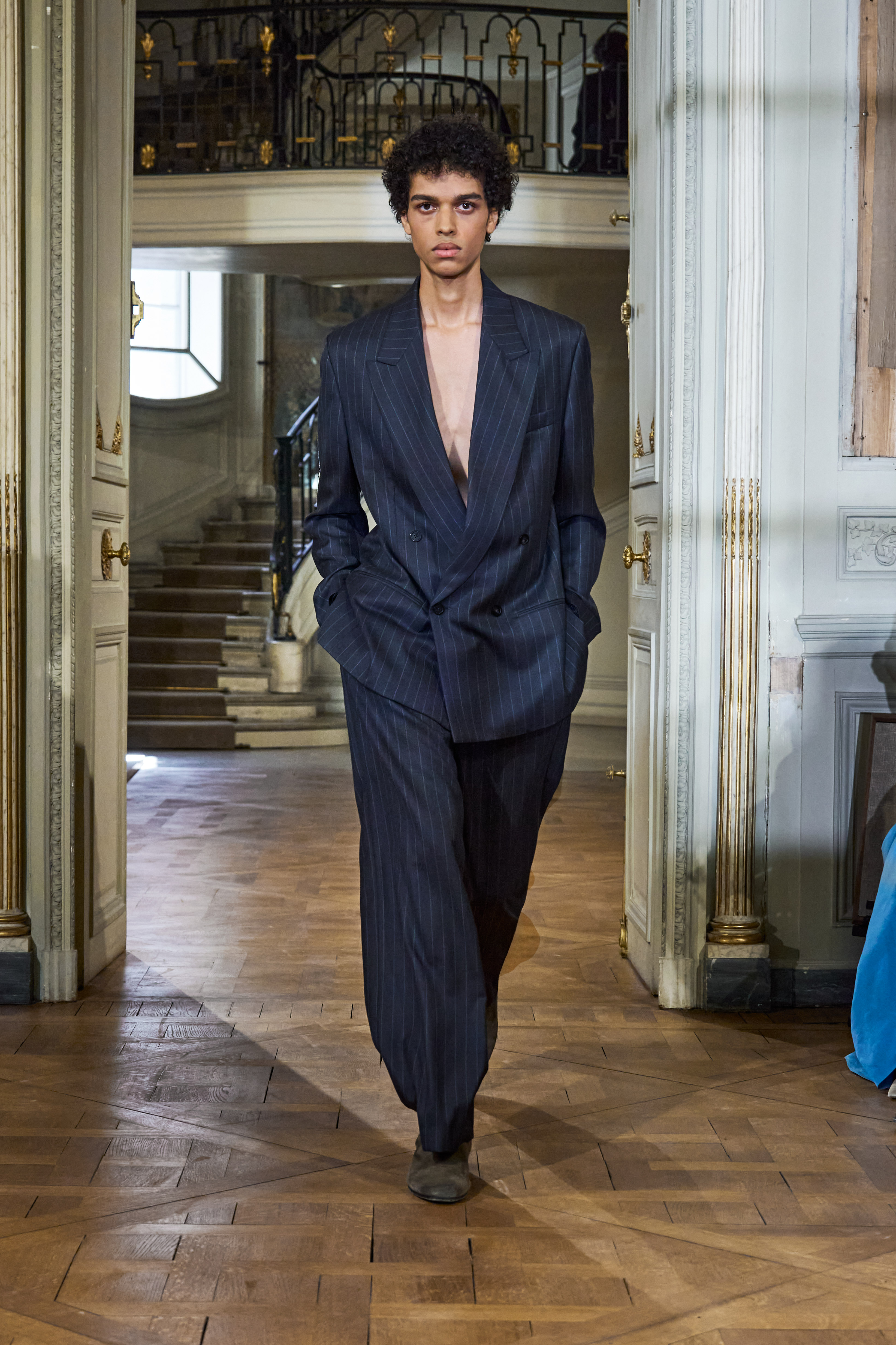 Tendências de moda masculina do verão 2027.
