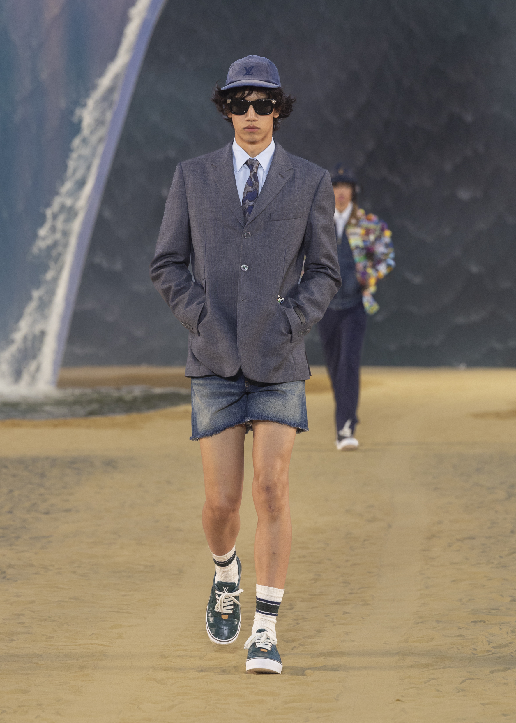 Tendências de moda masculina do verão 2027.