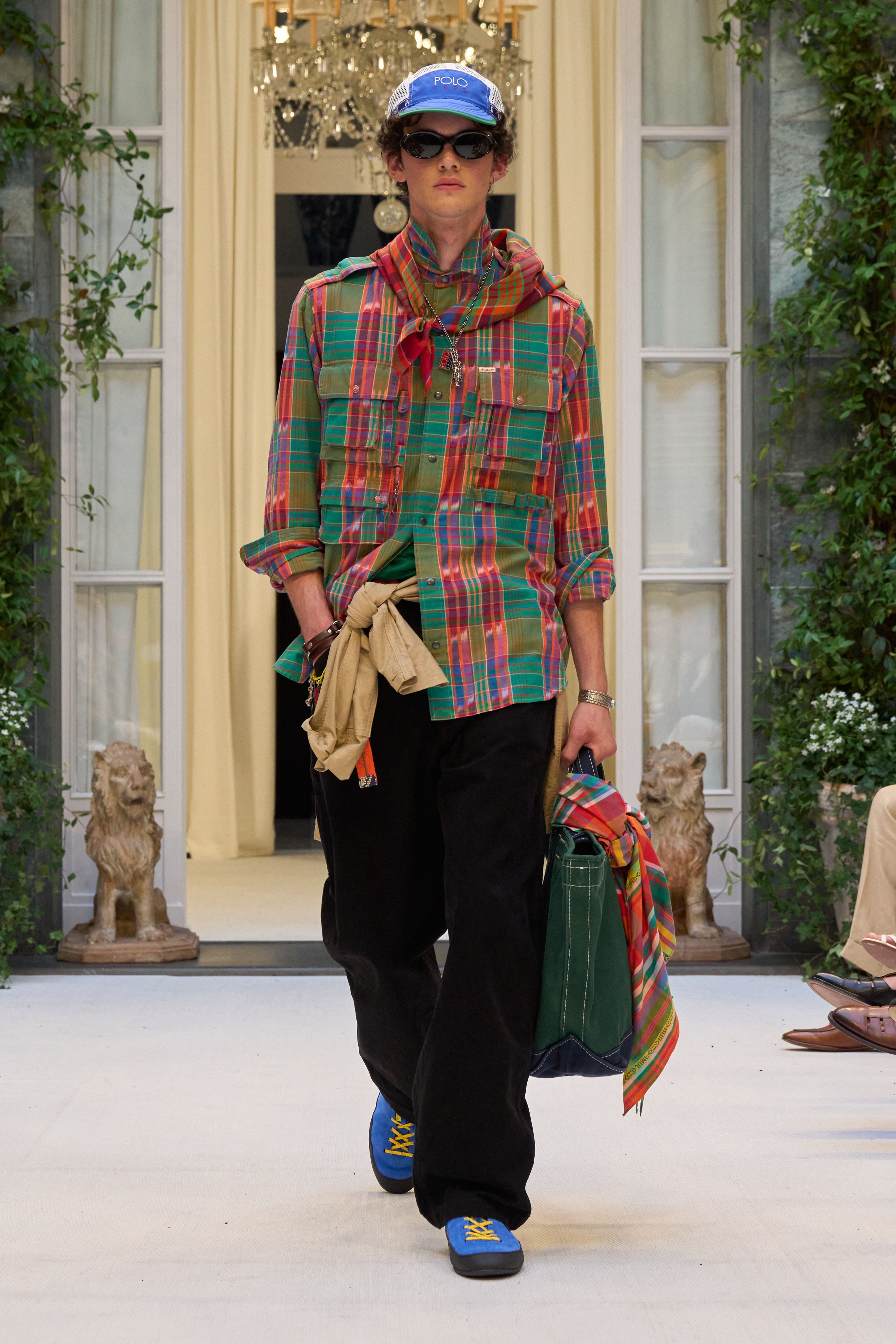 Tendências de moda masculina do verão 2027.