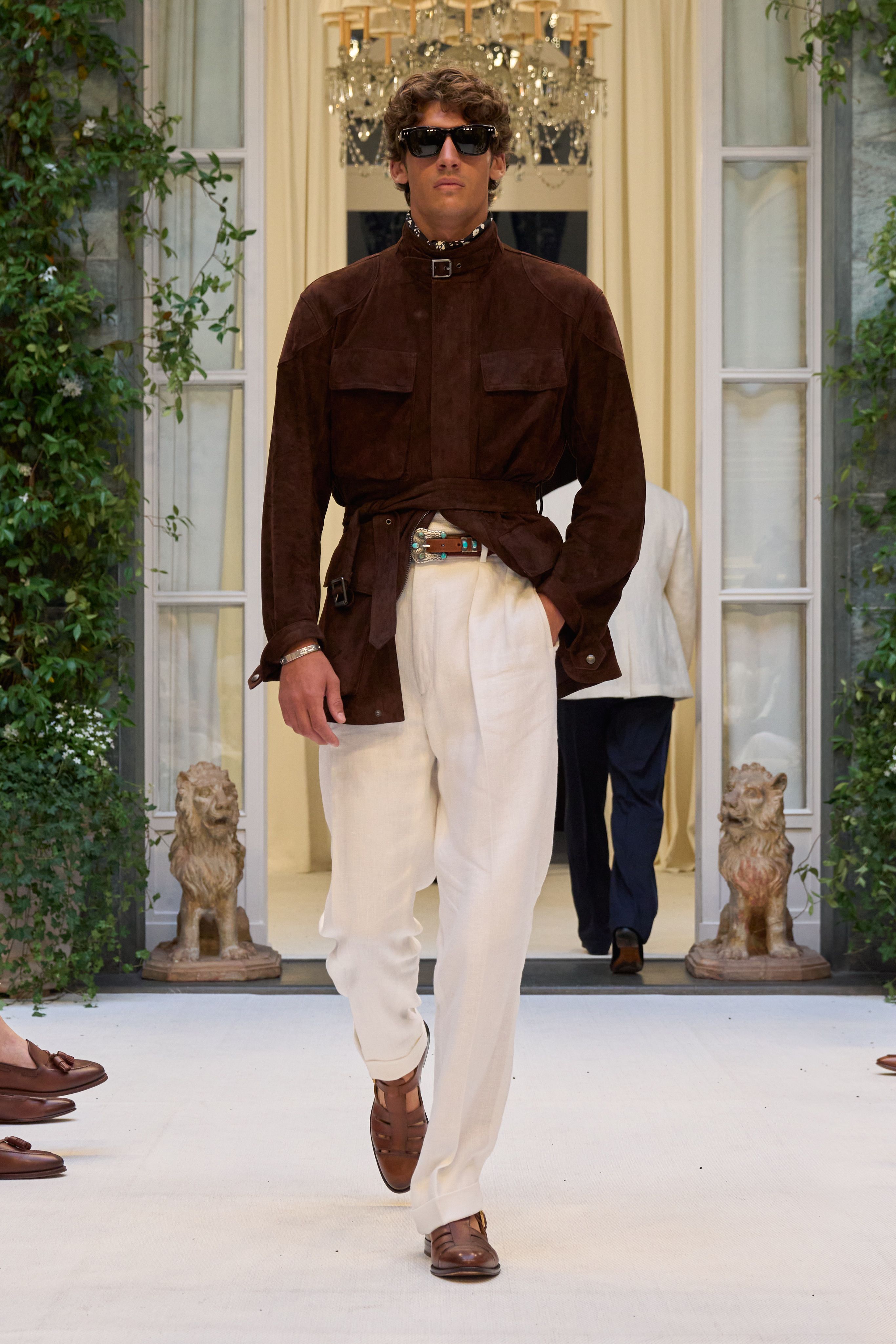 Tendências de moda masculina do verão 2027.