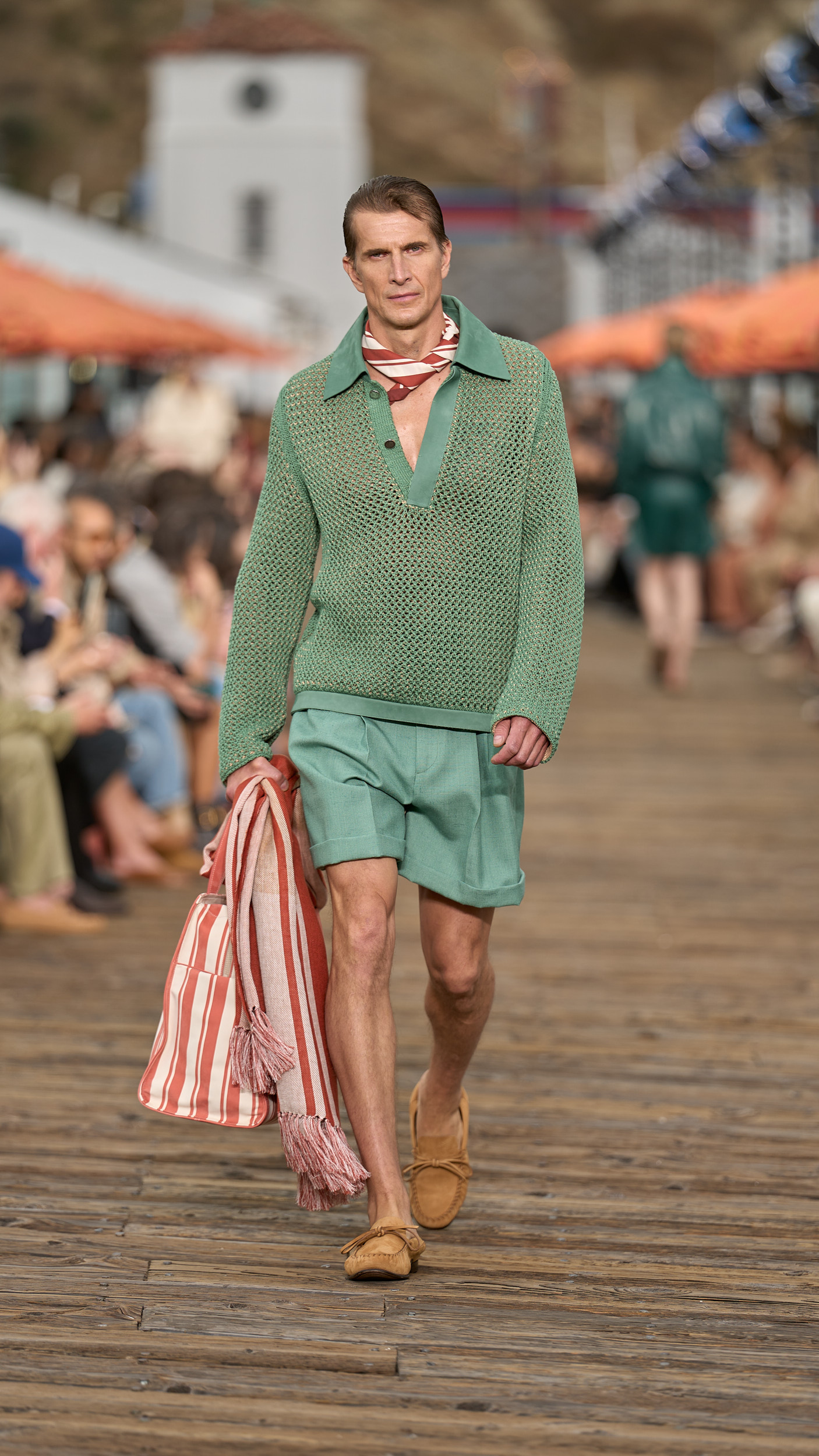 Tendências de moda masculina do verão 2027.