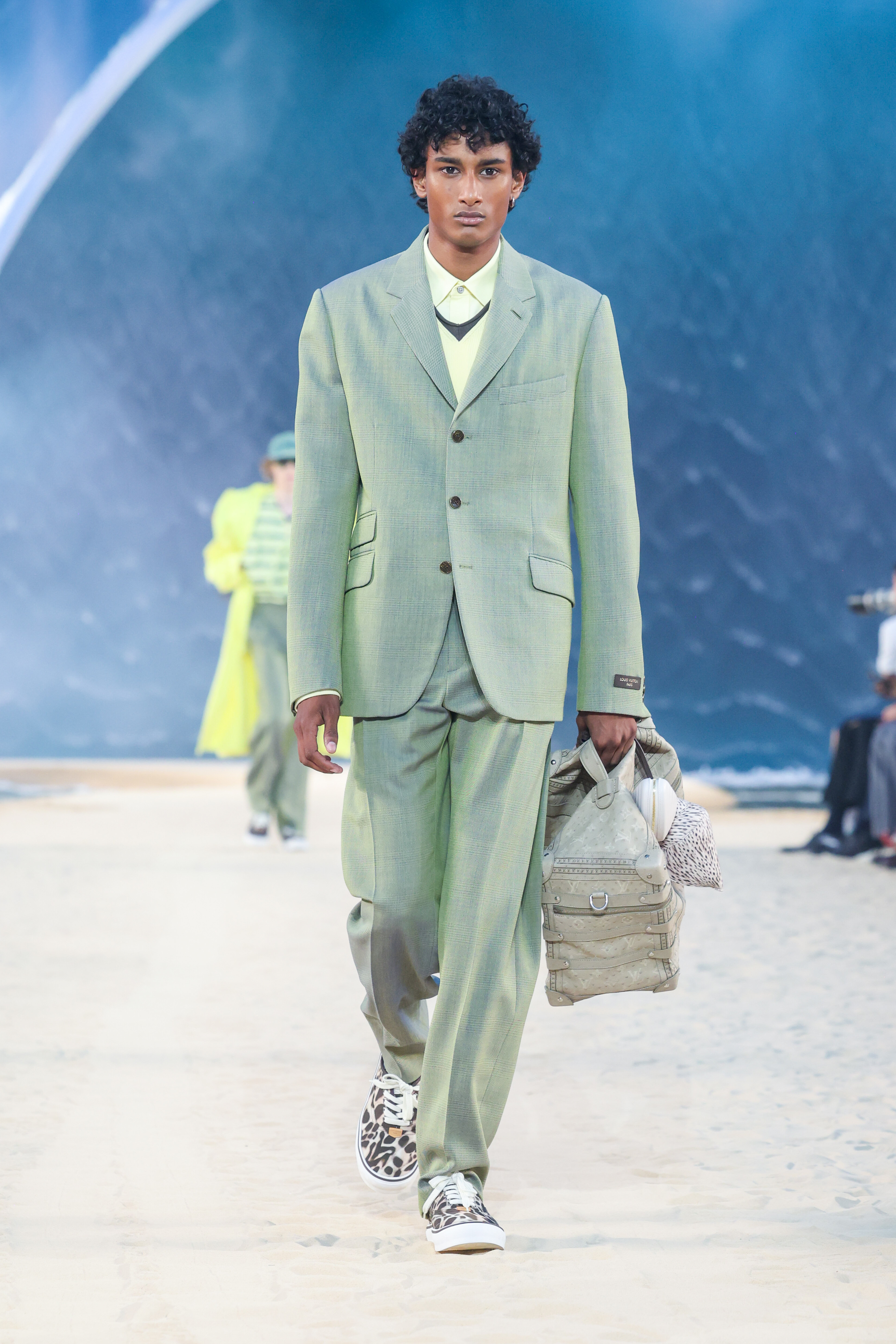 Tendências de moda masculina do verão 2027.