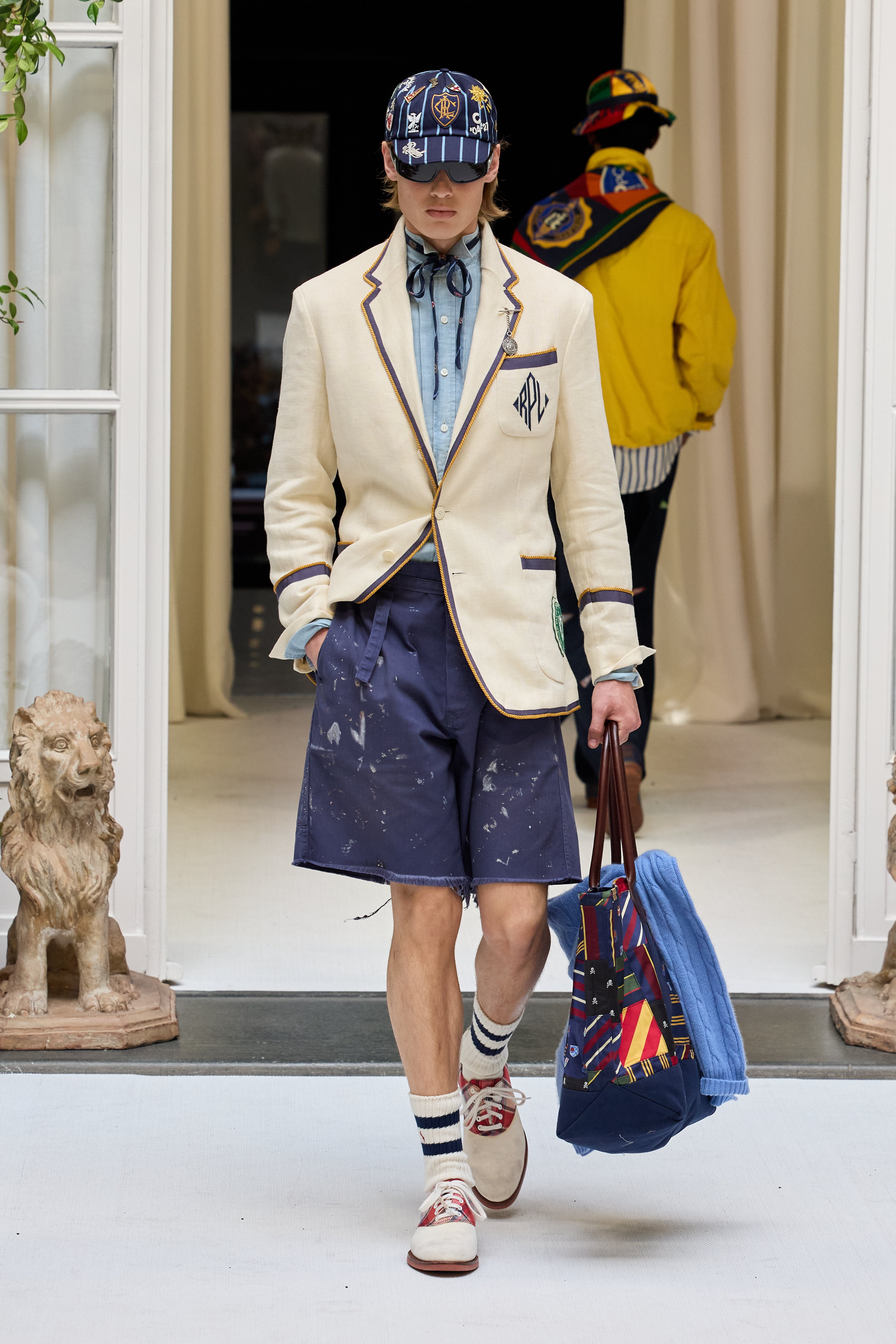 Tendências de moda masculina do verão 2027.