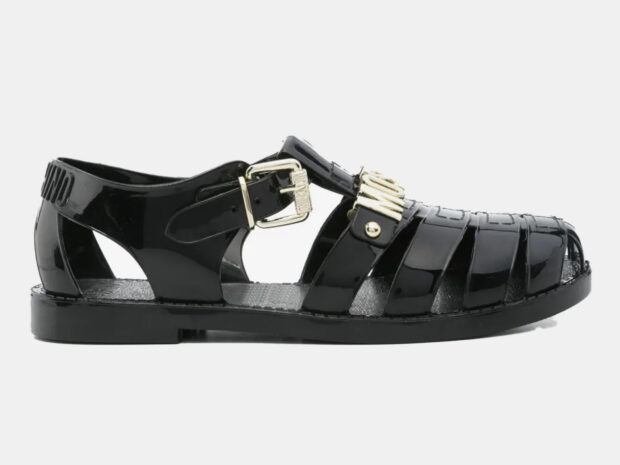 Sandalias da moda 28jul26 Moschino