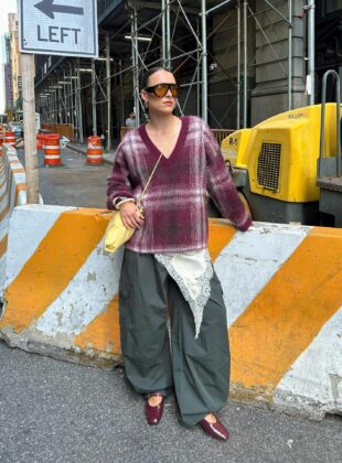 look com calça cargo feminina