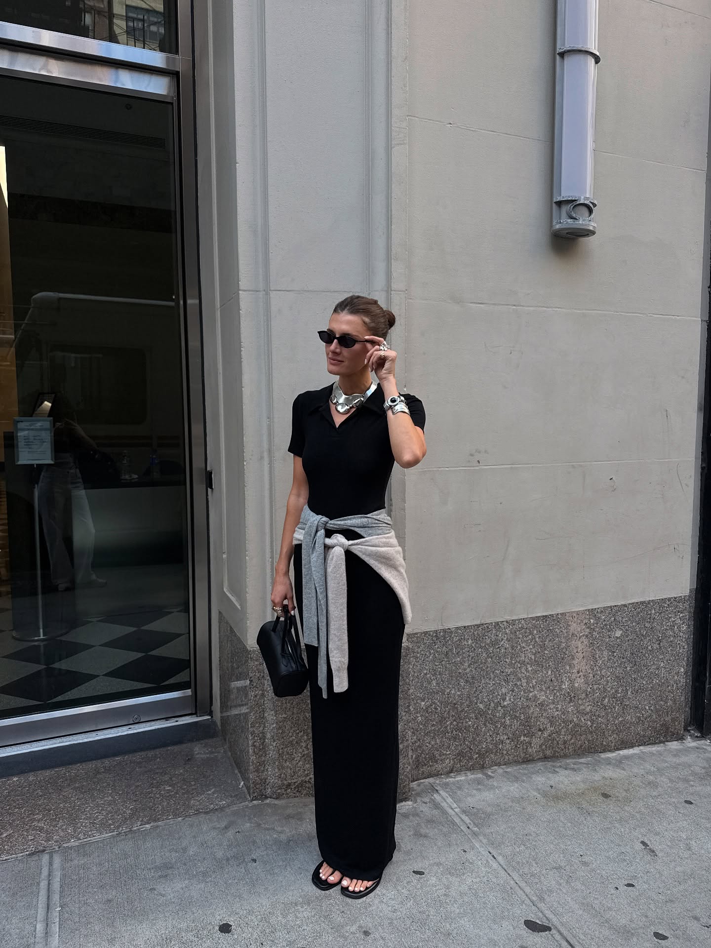 look com vestido longo