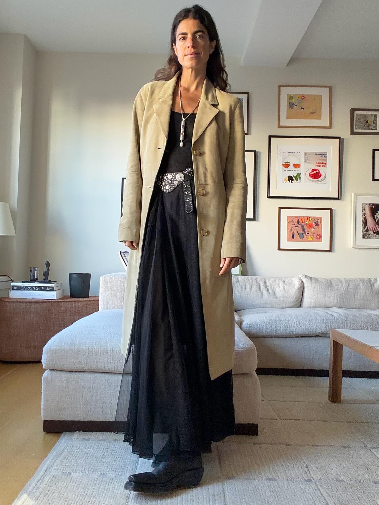 look com vestido longo