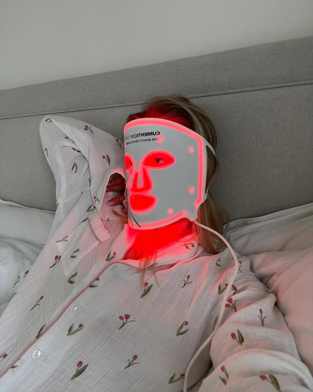 máscara de LED facial