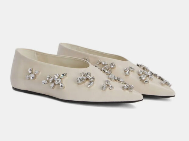 sapatilha bico fino 8jul26 Jil Sander