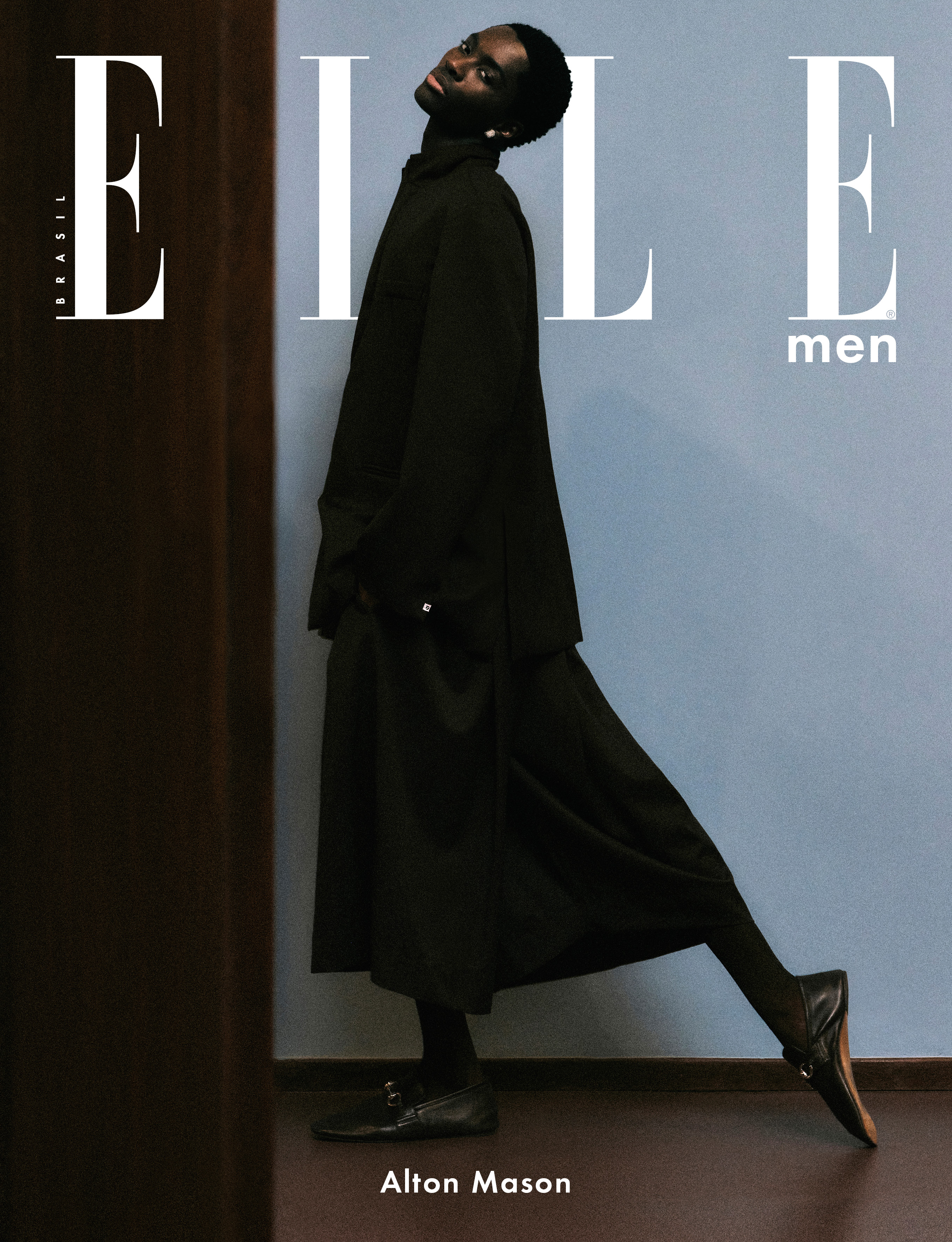 Alton Mason na capa do Volume 06 da ELLE Men Brasil.