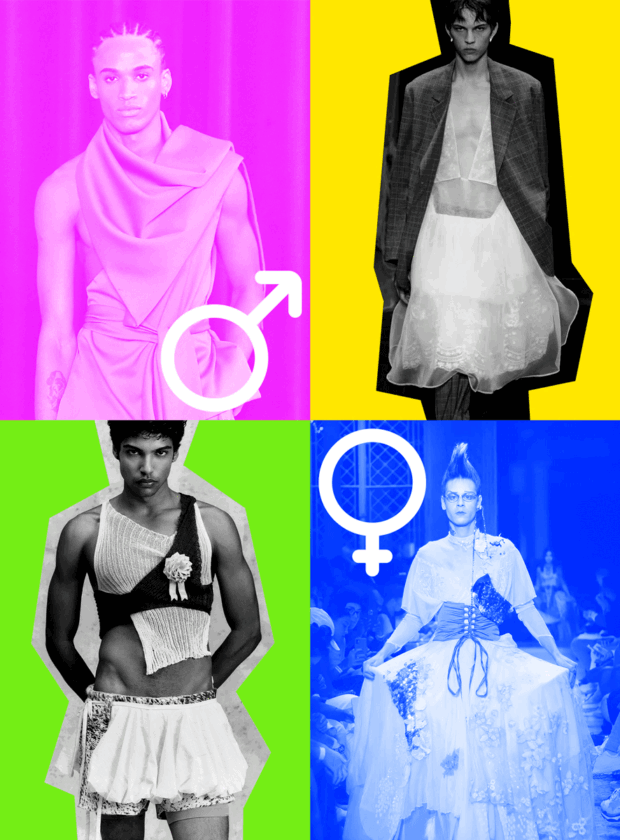 masculino feminino moda