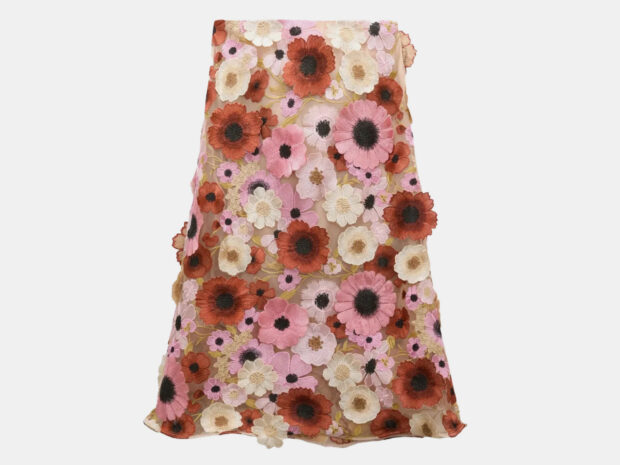 Saia floral: 5 maneiras de usar a peça mais chique do momento saia floral 3set26 Dorothee Schumacher