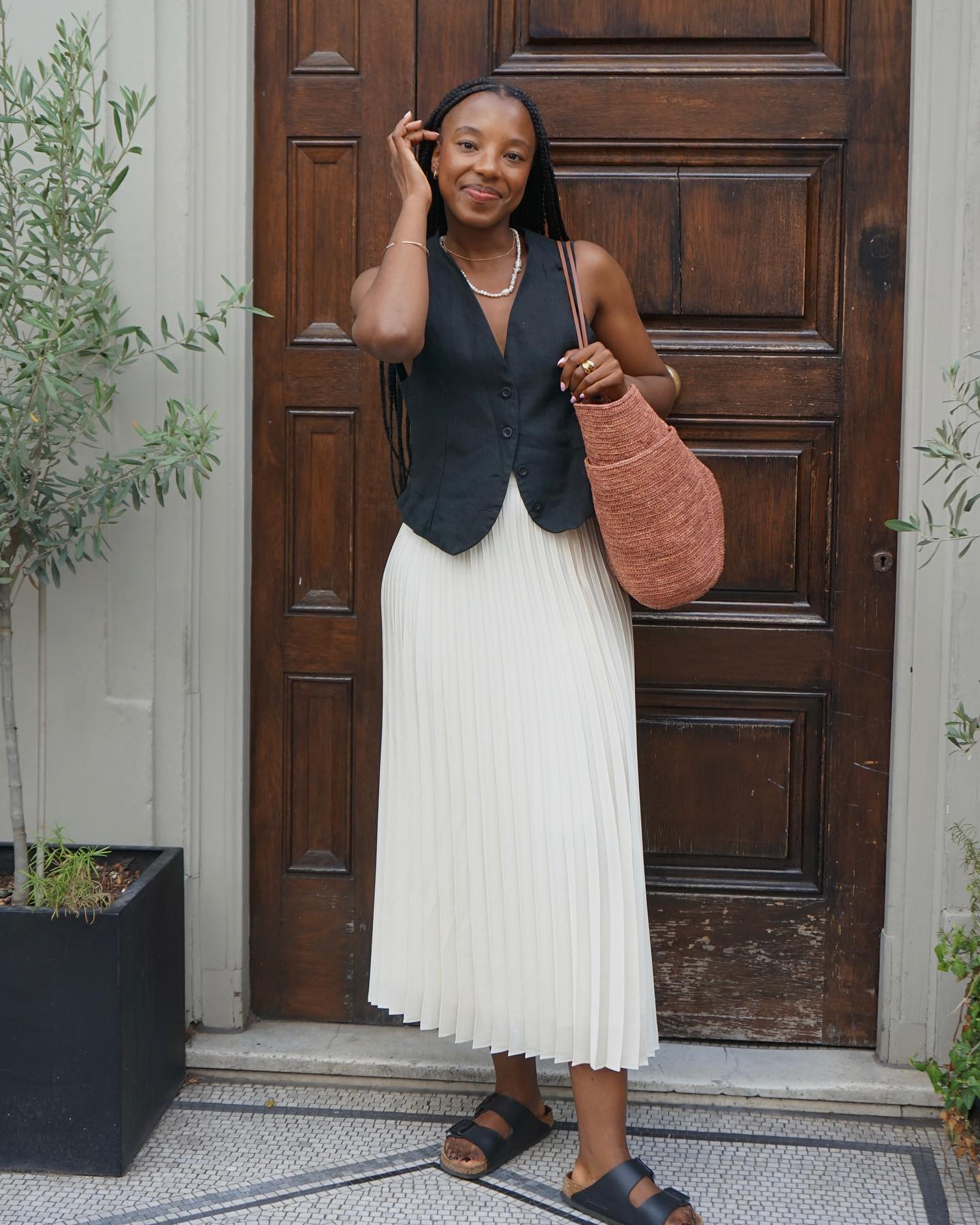 look com sandália Birken