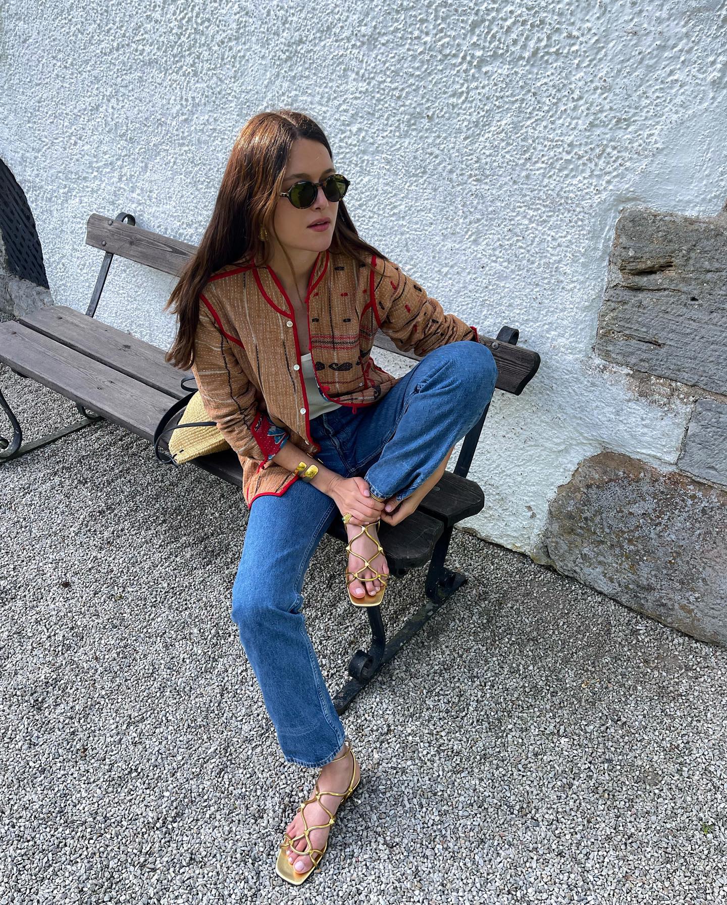 looks com sandálias rasteirinhas