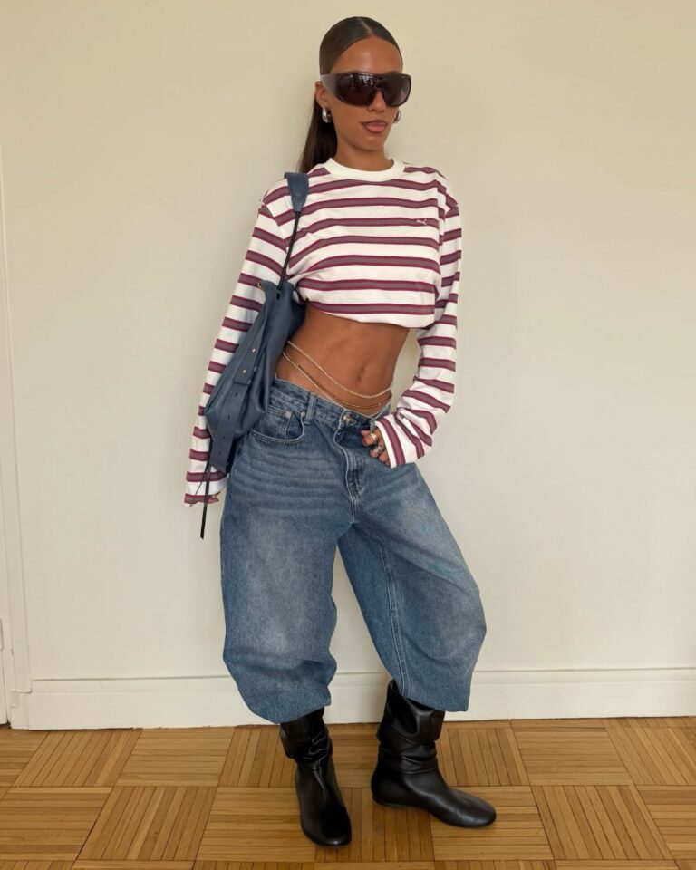 truques de styling que elevam as produções com calças baggy