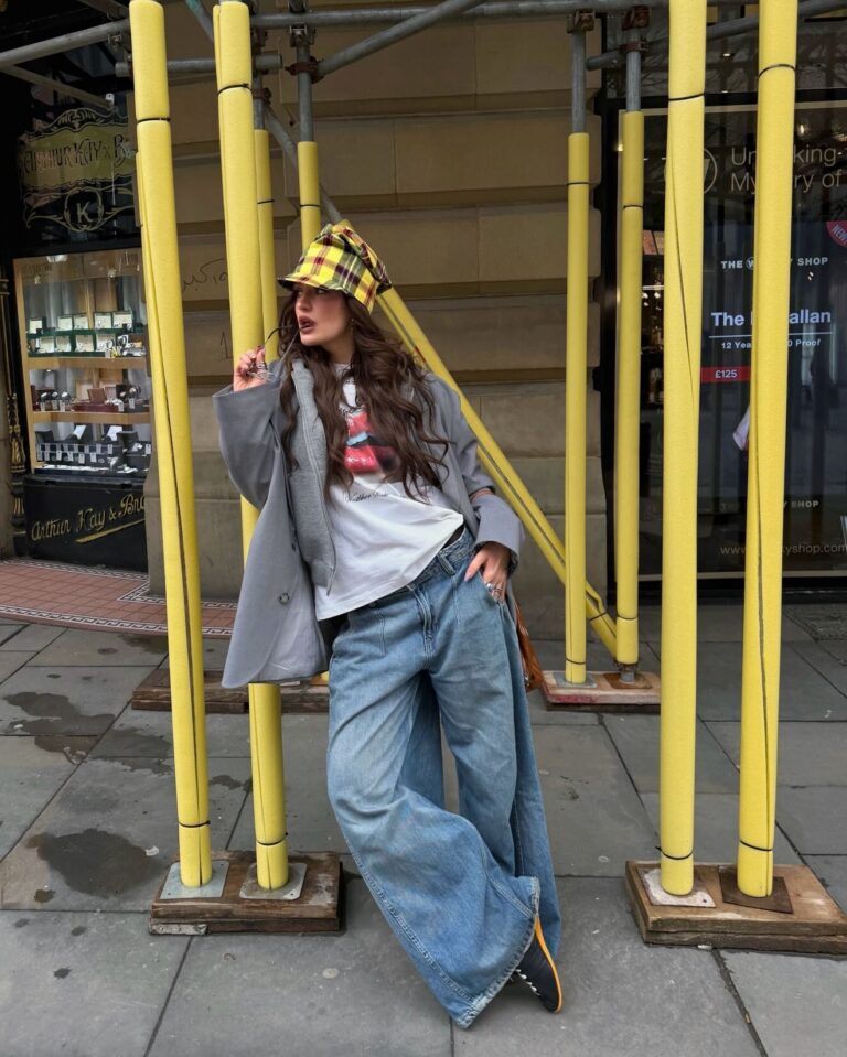truques de styling que elevam as produções com calças baggy.
