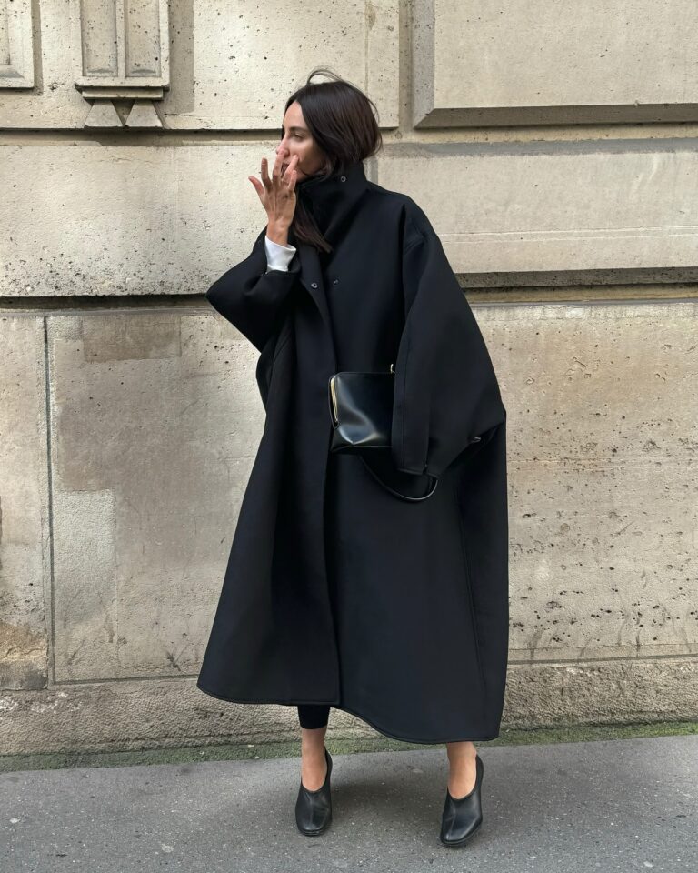 casaco oversized diana milkanova