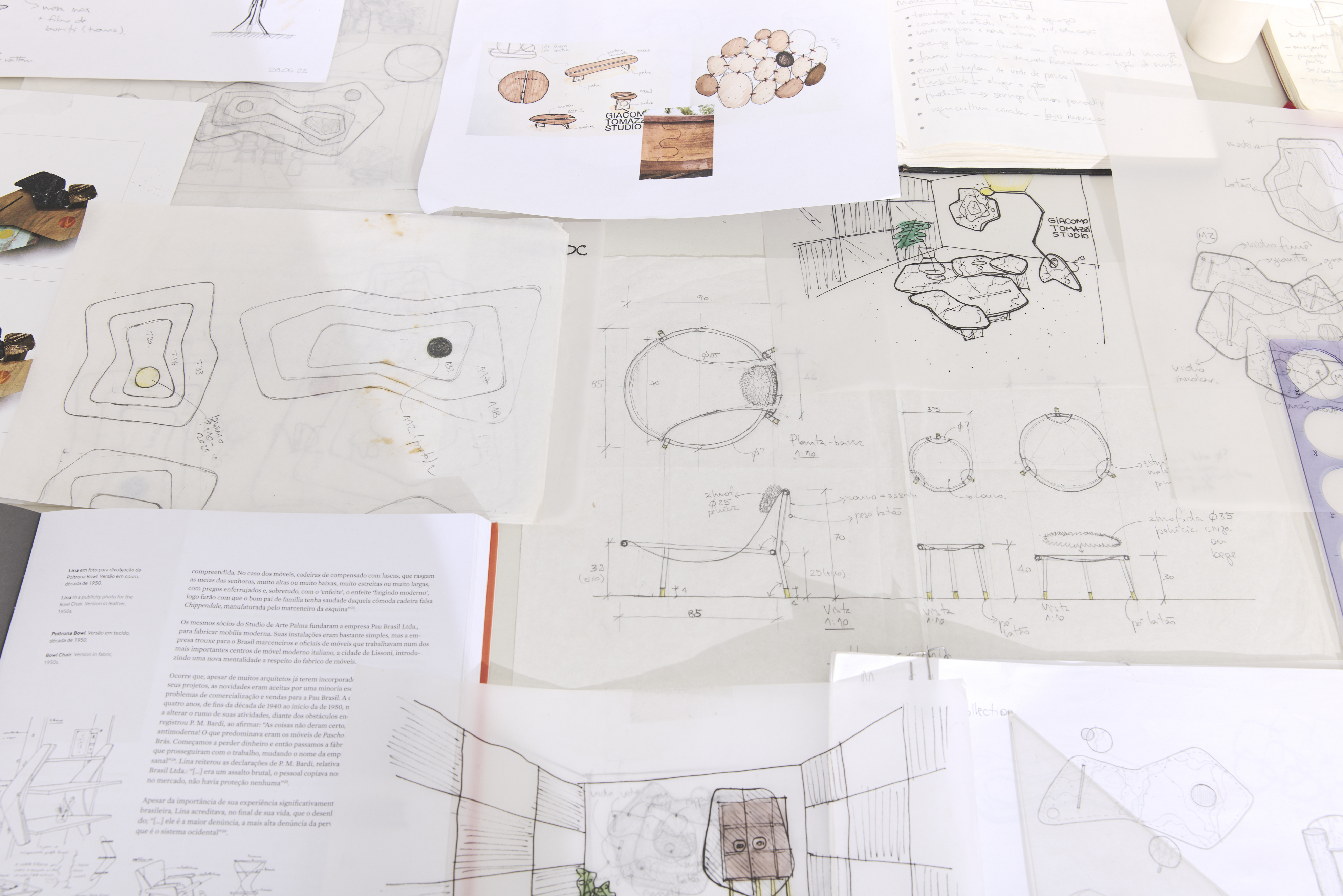 Giácomo Tomazzi revisita sua trajetória no design e abre galeria em São Paulo Giacomo Tomazzi