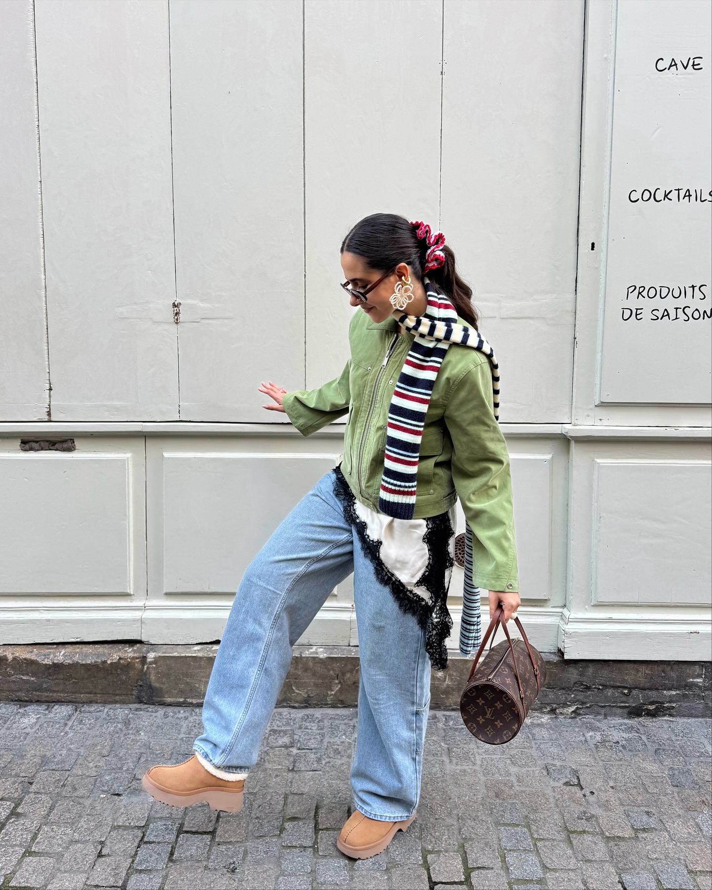 looks com cachecol