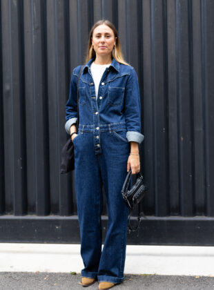 macacão jeans