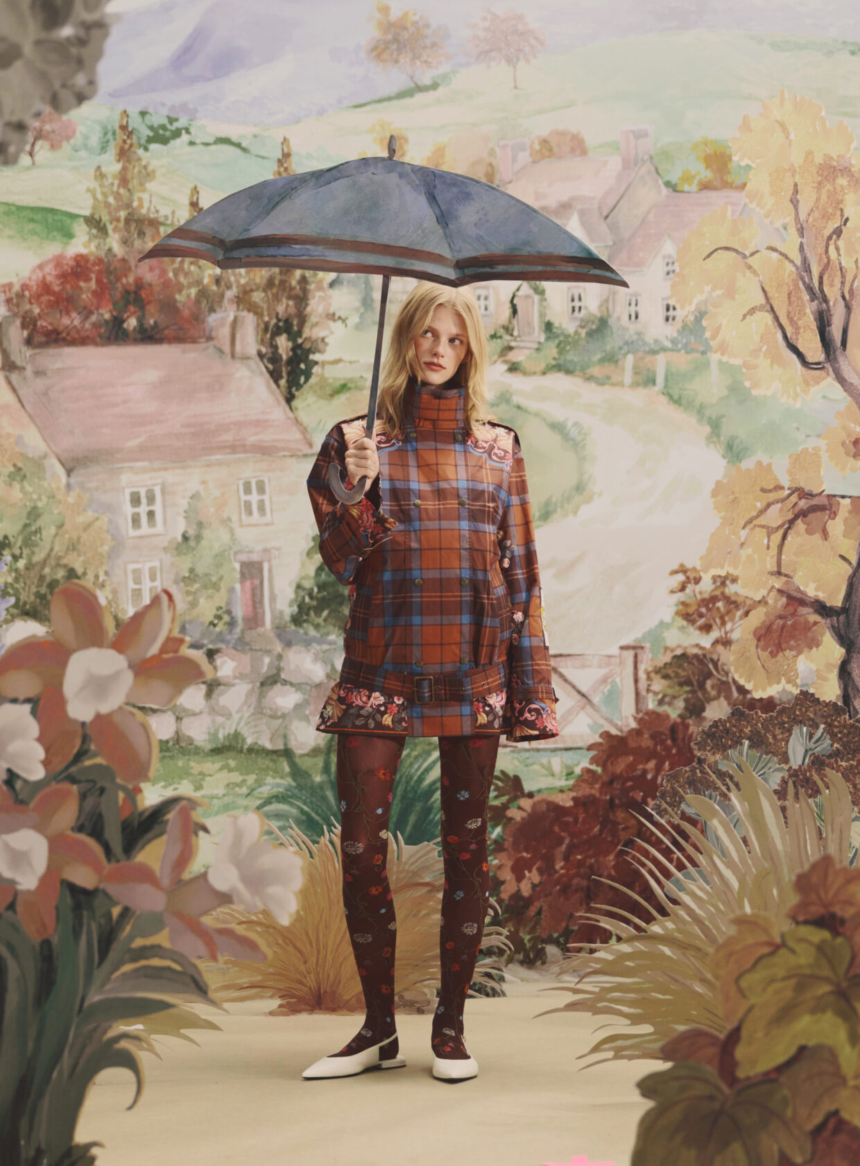 FARM Rio e Barbour misturam tartan e estampas tropicais em nova coleção de inverno