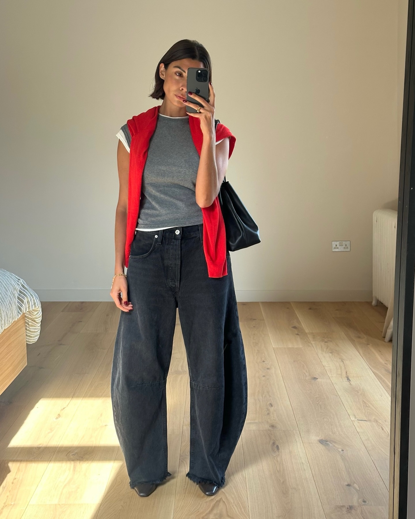 calça jeans balloon