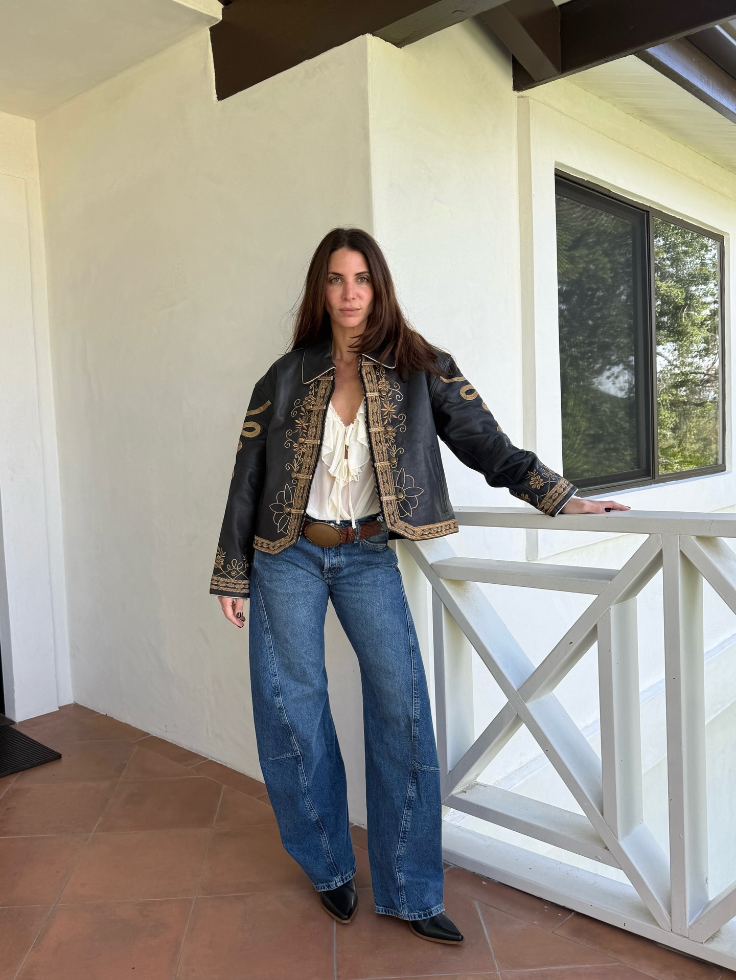 calça jeans balloon