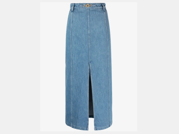Como usar saia jeans? 5 ideias que vão fazer você querer tirar a sua do armário saia jeans 21out26 Patou