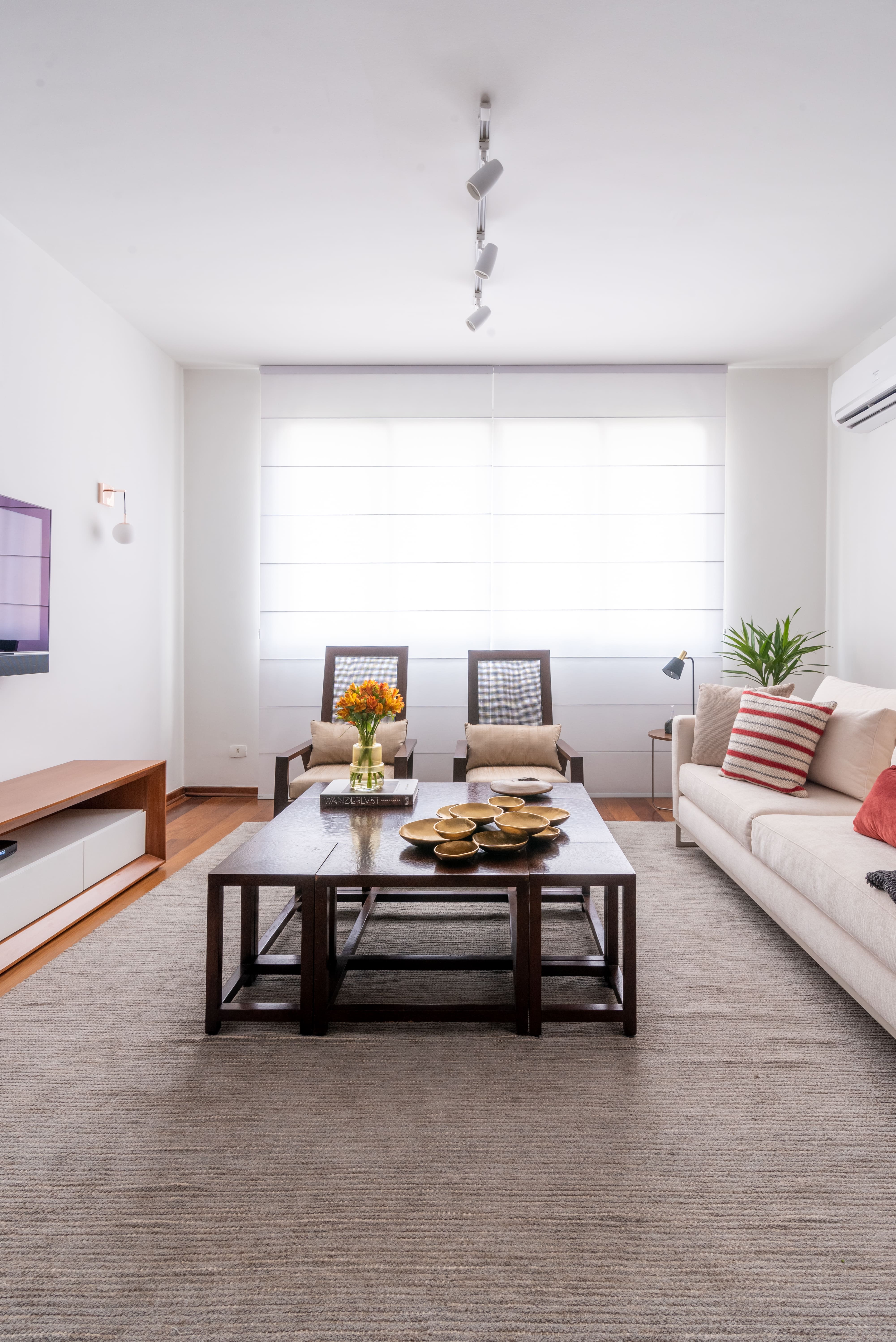 7 inspirações de decoração para uma sala de estar minimalista