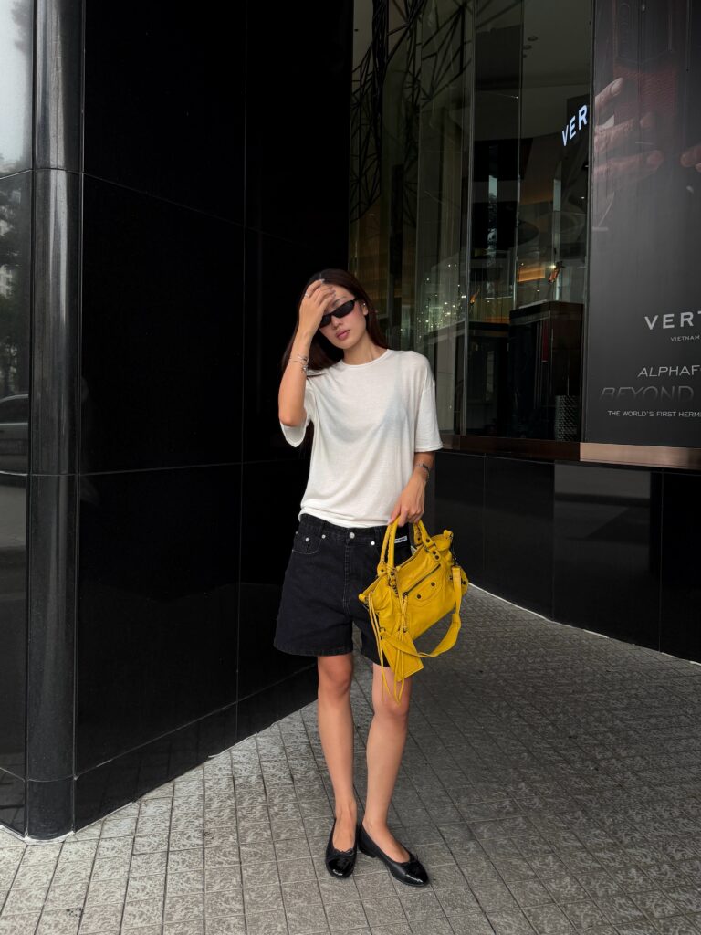 Do loafer ao salto: 6 looks com short jeans preto short jeans preto